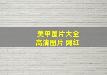 美甲图片大全高清图片 网红